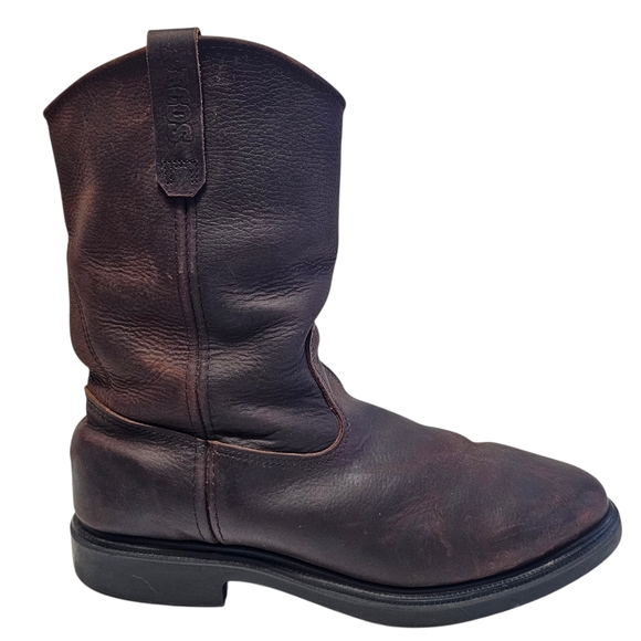 Red Wing Mens Size 13 EE Wide 1159 Pecos Brown Leather Super Sole Work Boots USA - Picture 2 of 15